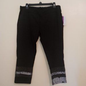 Soybu - Women's Long Board Capris (reef) Black XXL - NEW with tags